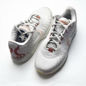 NIKE Air Zoom LeBron XXI 21 Akoya Leather Lace Up Sneakers   FV2345-001, Size 11
